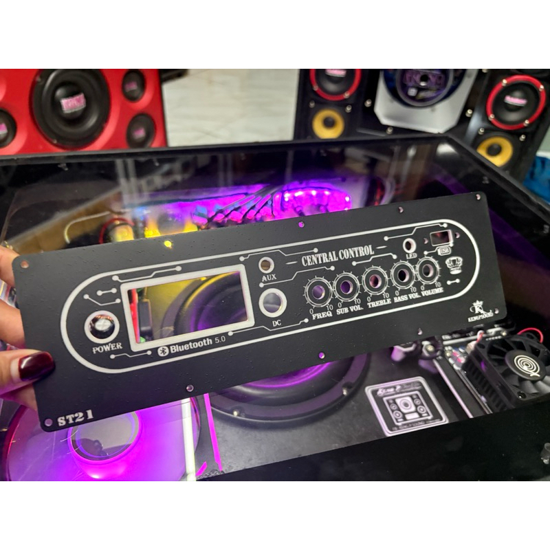 เพลท ST21 ช่องเลท25x5ใส่ได้ค่ะ เพลทดำยิงทราย power 12มิล led 6 มิล aux 6มิล dc11 มิลค่ะ