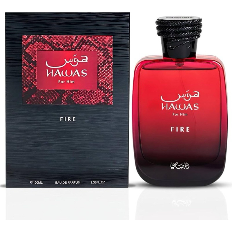 RASASI Hawas Fire Eau De Parfum Men Spray 100MLแท้