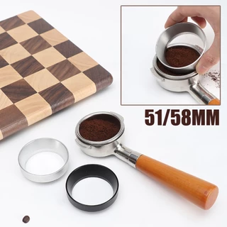 58mm.51mm.coffee dosing ring แหวนครอบด้ามชงกาแฟ แรงแม่เหล็ก ใช้งานได้จริง ใช้ง่าย