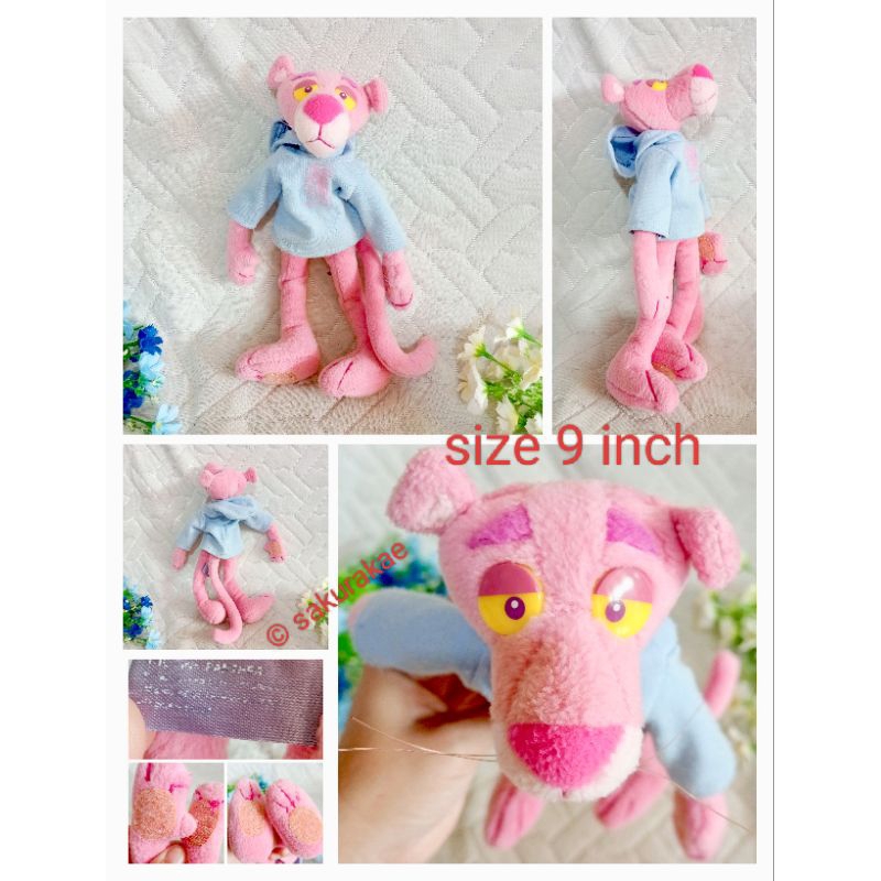 (พร้อมส่ง) ตุ๊กตาพิงแพนเตอร์ pink panther มือสอง ลิขสิทธิ์แท้