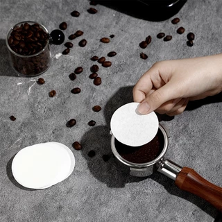 กระดาษกรองกาแฟ 100 แผ่น Coffee Filter Paper หนา ปลอดภัย วัสดุธรรมชาติ Alechaung Coffee