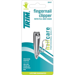 TRIM กรรไกรตัดเล็บ ขนาดเล็กพกพาสะดวก USA (1-60B) ของแท้แบรนด์อเมริกา Fingernail Clipper with File