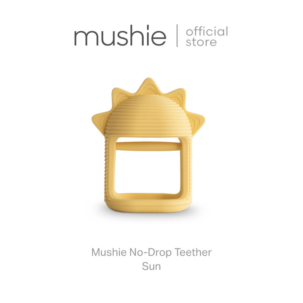 Mushie Teether No-Drop Sun ยางกัดซิลิโคนโนดร็อปซัน