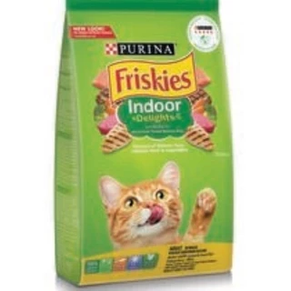 **ไลฟ์มีcode40%** Purina Friskies ฟริสกี้ส์ อาหารแมวชนิดเม็ด 1 kg.