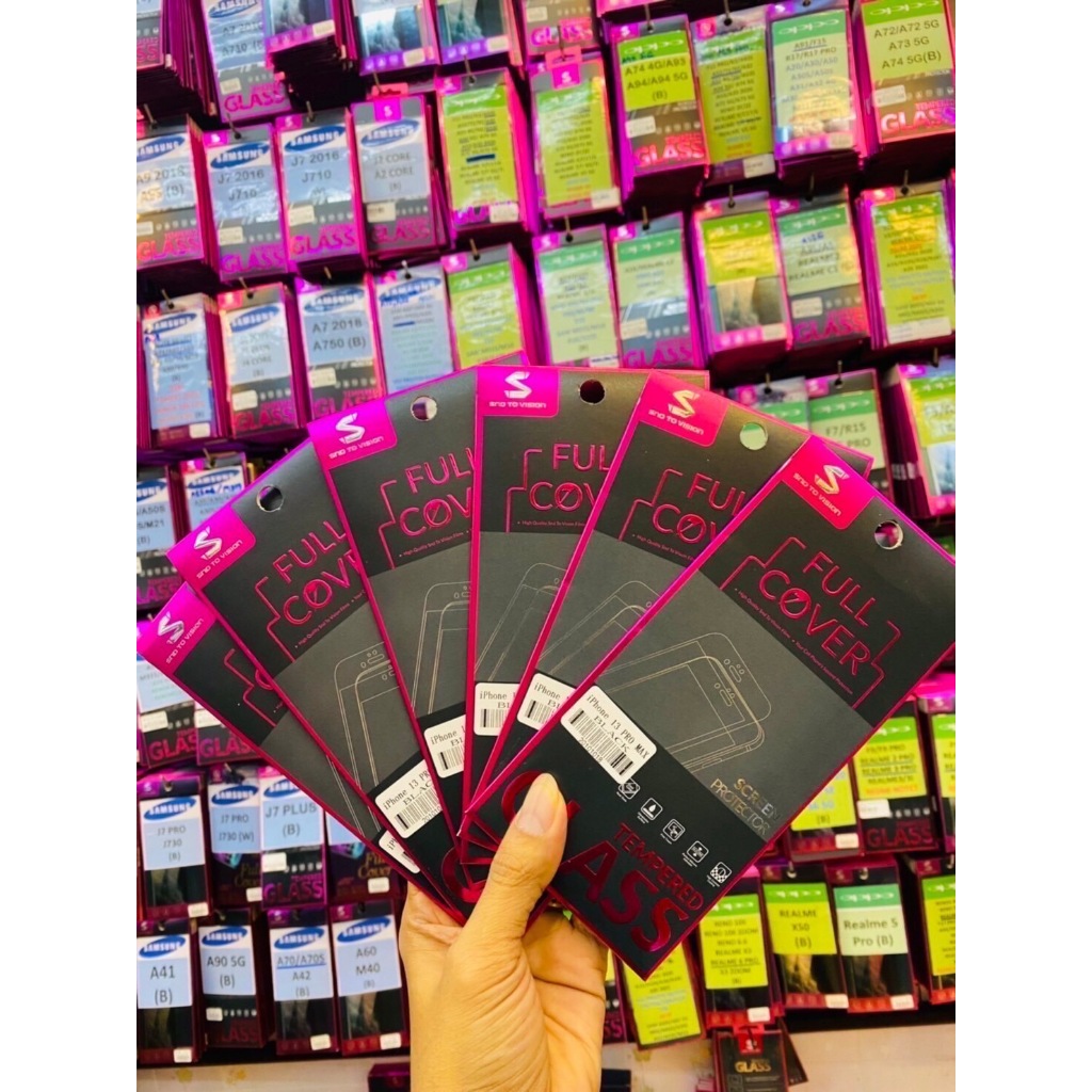 SND to vision 3D ฟิล์มมือถือ I-Phone กระจกใส เต็มจอ