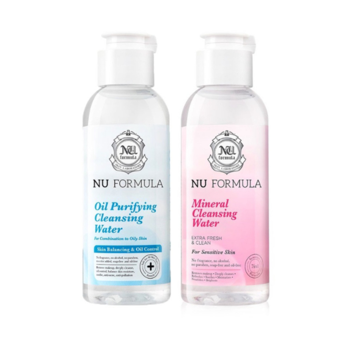 Nu Formula Cleansing Water 100 ml นู ฟอร์มูล่า คลีนซิ่งวอเตอร์