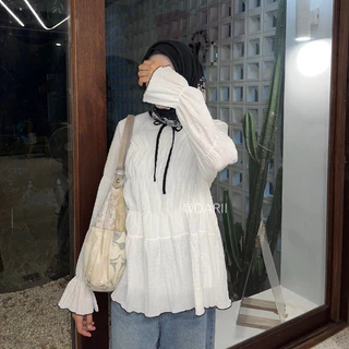 Bella Top | เสื้อแขนยาว จั๊มช่วงตัวและแขน ✿ ˚‧｡