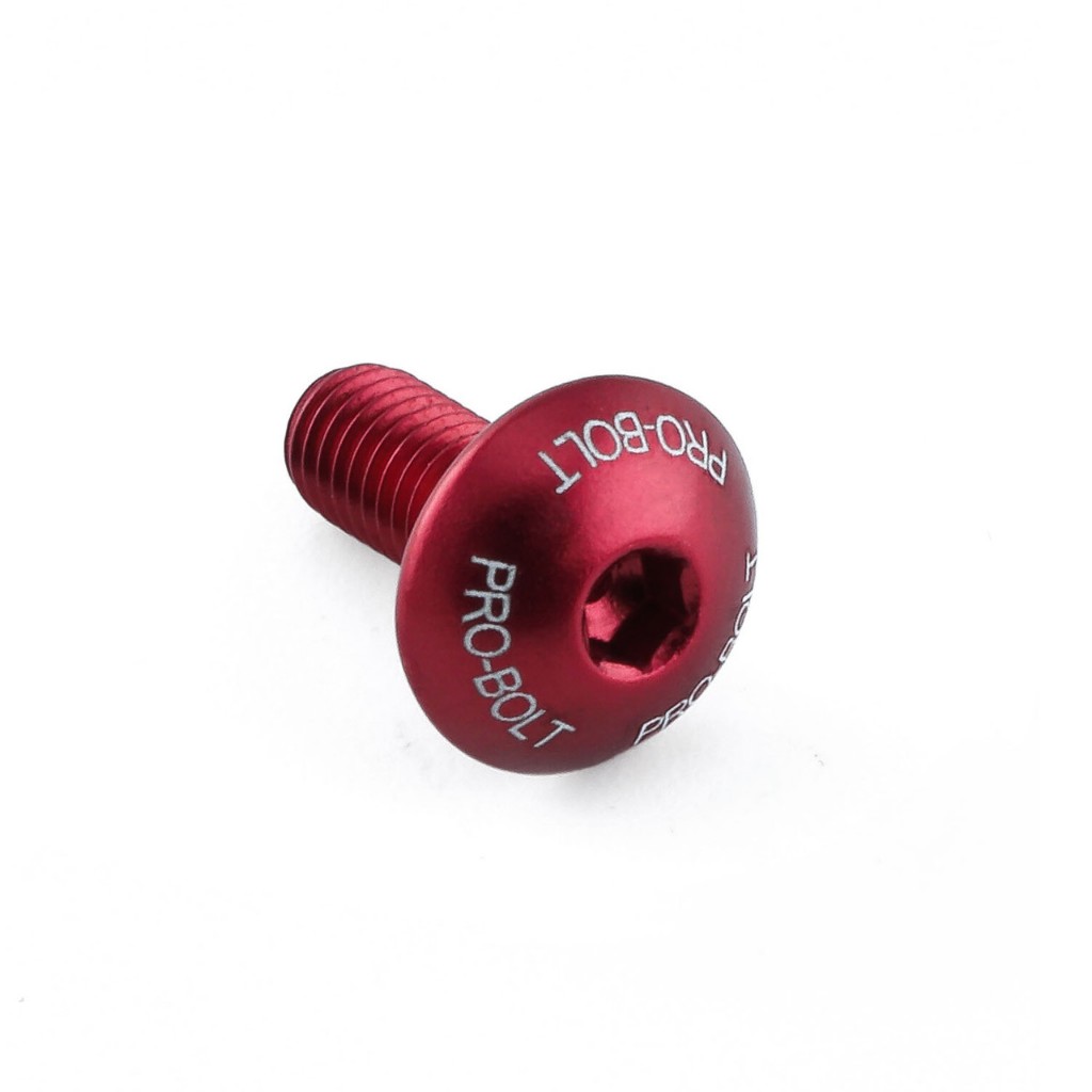 Pro-Bolt อลูมิเนียม หัวโดมสกรีนโลโก้  M5x12,16,20,25mm ราคา ถูกที่สุด ดีลบีเคเค แกลเลอรีภาพที่ 9