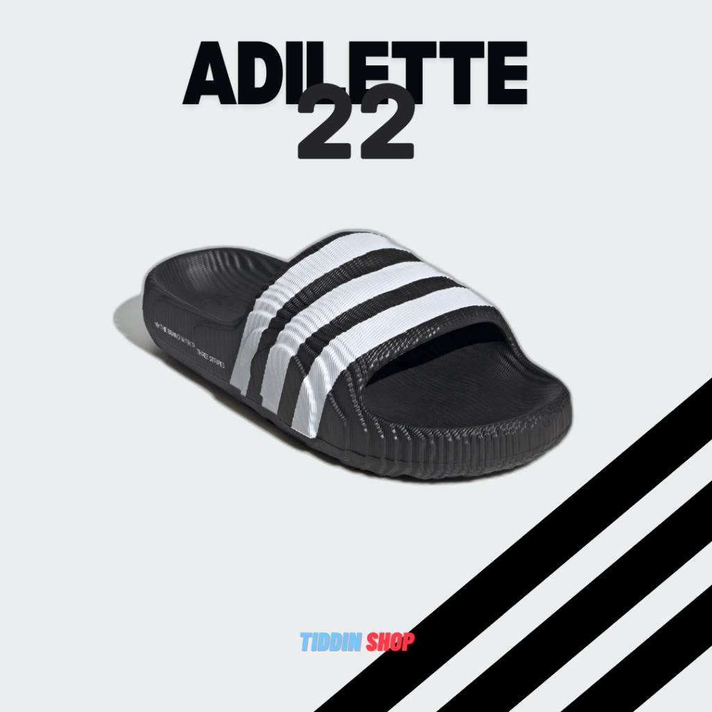 รองเท้าแตะ Adidas ADILETTE 22 SLIDES [ลิขสิทธิ์แท้ ป้ายไทย] [รหัส: IF3670 ]