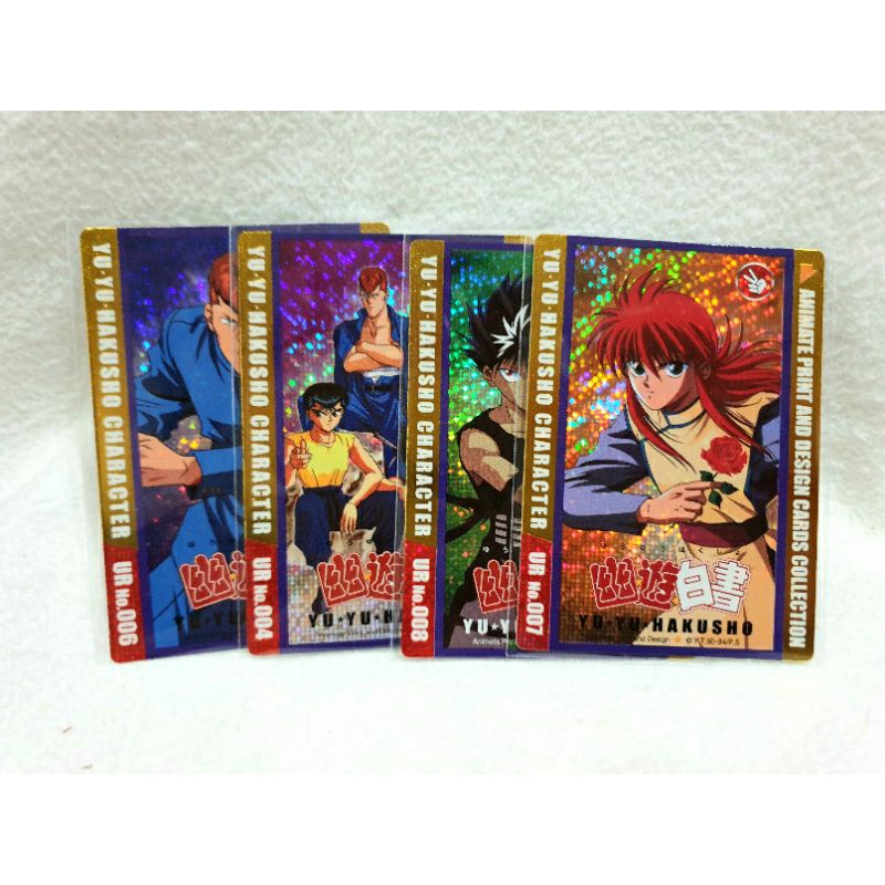 (UR SSR BGSP บิ๊กการ์ด ขายแยกใบ) การ์ดยูยู ฮาคุโช YuYu Hakusho ทุกระดับ อนิเมท
