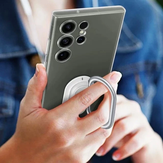 Samsung Galaxy S23 Ultra 5G Clear Gadget Case เคสขาตั้ง thumbnail 3