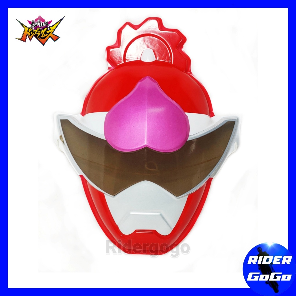 หน้ากาก แฟนซี งานวัด ขบวนการ 5 สี Super Sentai เกรดงานญี่ปุ่น พลาสติกหนา แข็งทนทาน ของแท้ - รูปที่ 4
