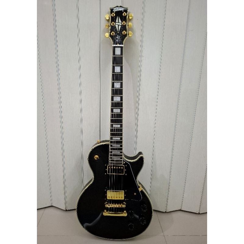 Gibson Lespaul custom Black กีต้าร์ไฟฟ้าGibson