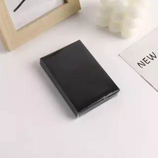 ซองใส่การ์ด-หน้าใส_หลังสี ขนาด 61X91 (50ใบ) [พร้อมส่ง]