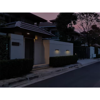 Solar Vatte - Wall light โคมไฟติดผนังภายนอกโซล่าร์เซลล์ LED ติดตั้งง่าย