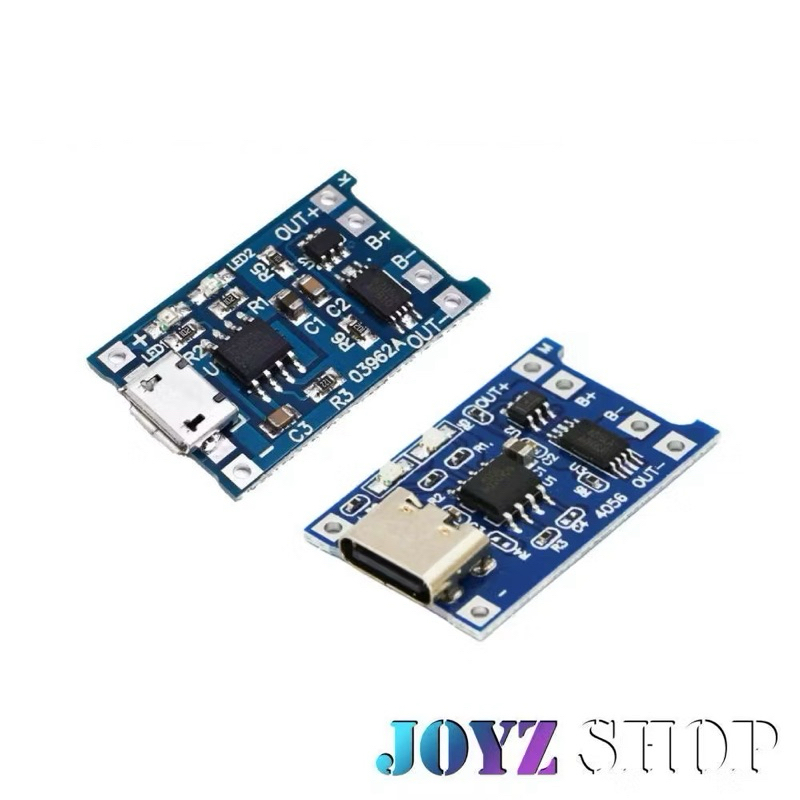 TP4056  โมดูลชาร์จแบตเตอรี่ Li-ion​ MICRO USB Type-C