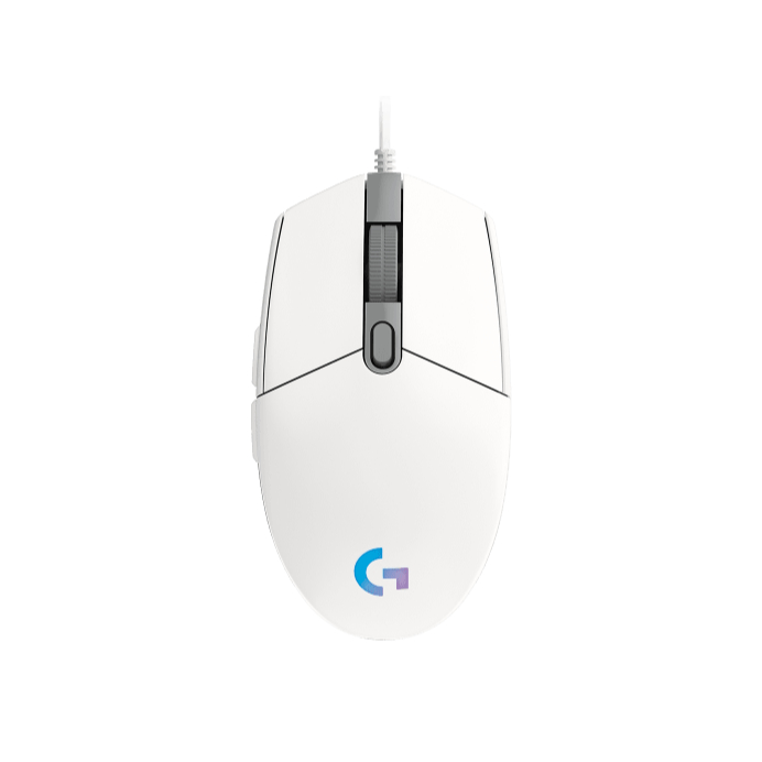 MOUSE LOGITECH G102 LIGHTSYNC GAMING (WHITE)