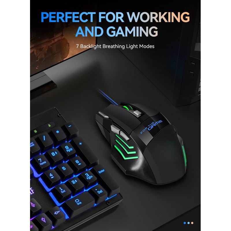 เมาส์เกมมิ่ง รุ่นG6 GAMiNG MOUSE 3500DPI 7ปุ่ม