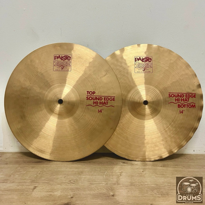Paiste 2002 Sound edge Hihat 14 นิ้ว มือสองสภาพดี