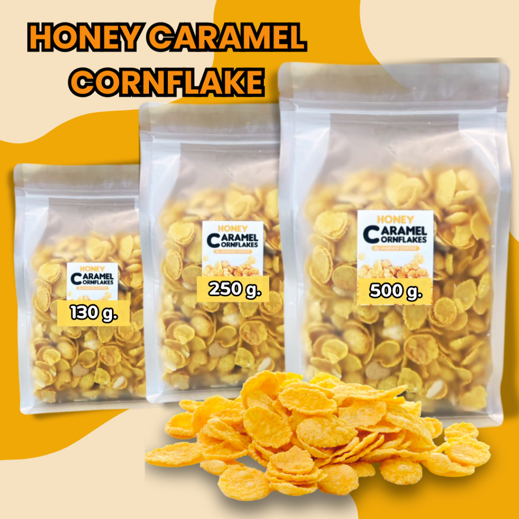 คอร์นเฟลกคาราเมล มาพร้อมธัญญาพืช อบกรอบ หอม หวาน อร่อย By PAWINEE HOME