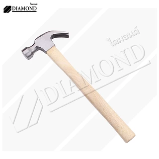 Diamond ค้อนหงอน ค้อนหงอนด้ามไฟเบอร์ 27mm Hammer ค้อนตีตะปู ฆ้อนตอกตะปู แข็งแรง ทนทานมาก ราคาถูก