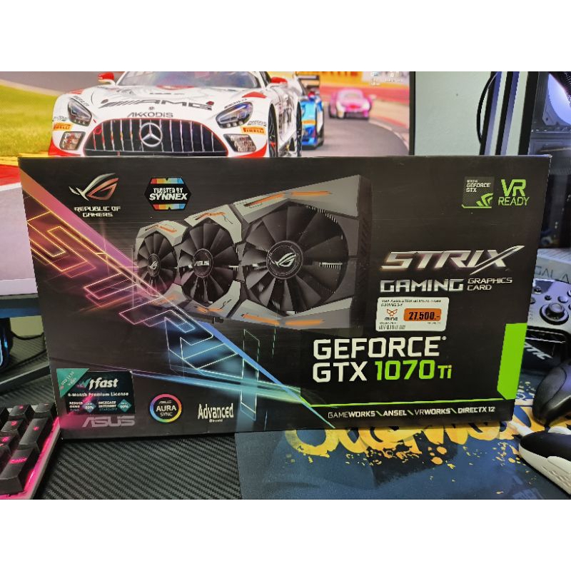 Asus Strix GTX 1070TI 8Gb มือ2 นางฟ้า