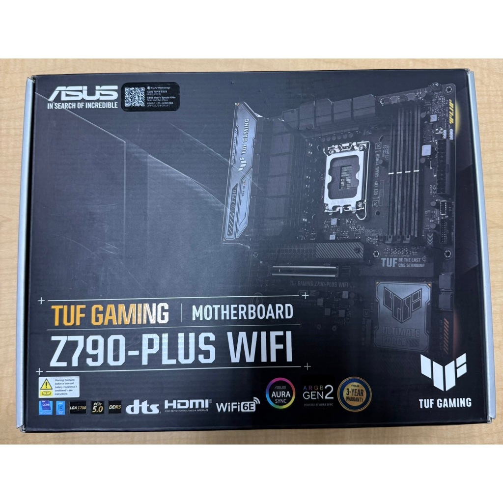 ASUS TUF GAMING Z790 PLUS WIFI DDR5 (มือสอง)