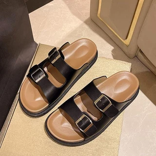 Yeeica ใหม่มาก รองเท้าแตะแฟชั่น สายคาด 2 สายสุดเท่ สไตล์วินเทจ มีให้เลือกหลายสีคุมโทนแมทช์ได้กับทุกลุค สั่งเลยราคาถูก