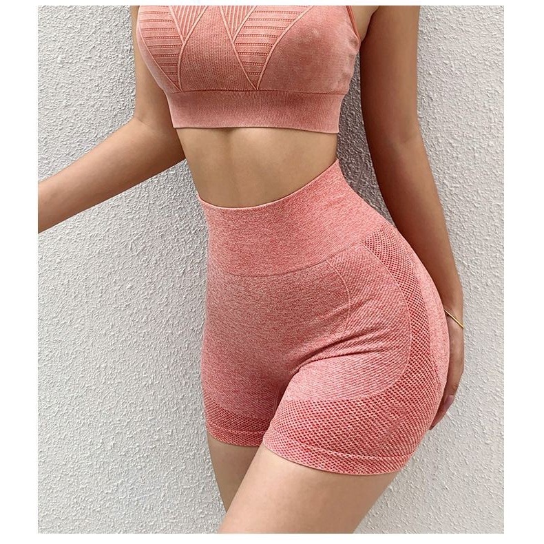 🔥กางเกงออกกำลังกายไร้ตะเข็บ ทรงสูง กระชับสัดส่วน ระบายอากาศดี - รูปที่ 2