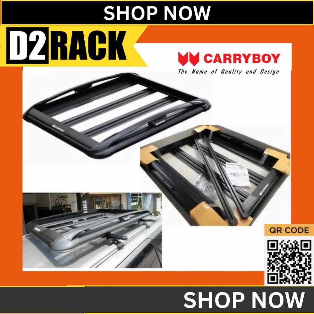 แร็คหลังคา Carryboy CB550-02 B สำหรับรถ Xpander , Sienta , Freed , CX5 , CRV , Ertiga , Innova , Ava