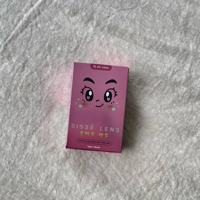 (ของใหม่) คอนแทคเลนส์รายเดือน SISSE LENS : O2 Air Lens รุ่น GiGi Cinnamon 1 คู่ ค่าสายตา 0.00