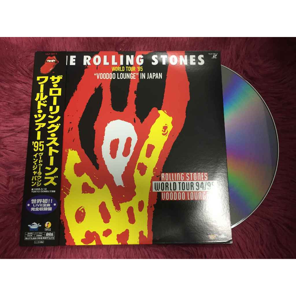 Rolling Stones-voodoo Lounge Tokyo ขนาด 12 นิ้ว LP A172