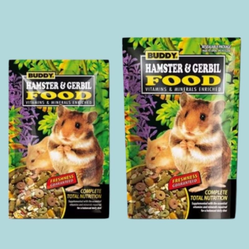 Buddy Hamster&Gerbil food  อาหารหนูบัดดี้ อาหารสำหรับหนูเเฮมสเตอร์หนูเจอร์บิล