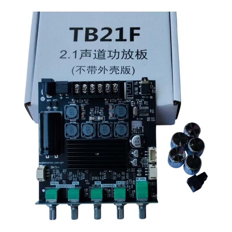 ZK TB21F แท้ แอมป์จิ๋วแรงๆ12v แอมป์จิ๋วบลูทูธ แอมป์ zk tb21f อุปกรณ์รับและขยายเสียง แอมป์จิ๋ว tb21f 