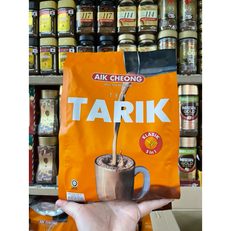 AIK CHEONG TEH TARIK เอ็กชอง เท ทาริก ทรี อิน วัน ชาปรุงสำเร็จรสนม ขนาด456กรัม