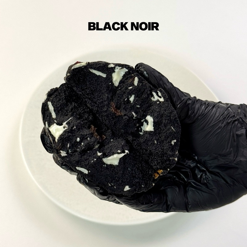 [ขั้นต่ำ 2ชิ้น] BLACK NOIR COOKIES ซอฟแบล็คคุกกี้นิวยอร์คสไตล์ ไซส์ใหญ่ (130g/ชิ้น)