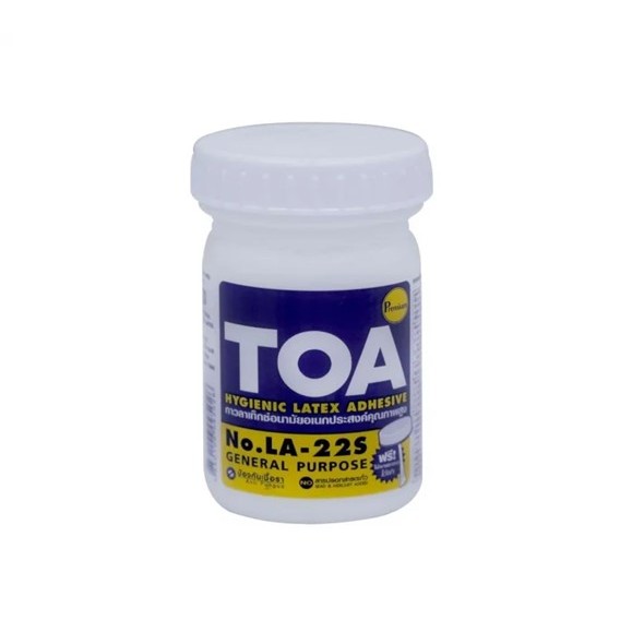 กาวลาเท็กซ์ TOA ขนาด 4OZ,8OZ,16OZ,32OZ