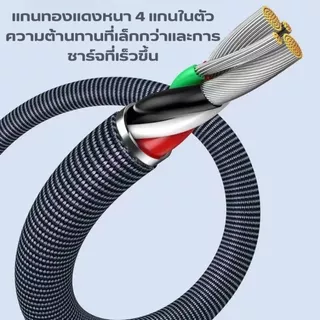 Baseus สายชาร์จเร็ว USB to Ip Fast Charging สายชาร์จ 2.4A สายชาร์จไอโฟน USB to Lightning