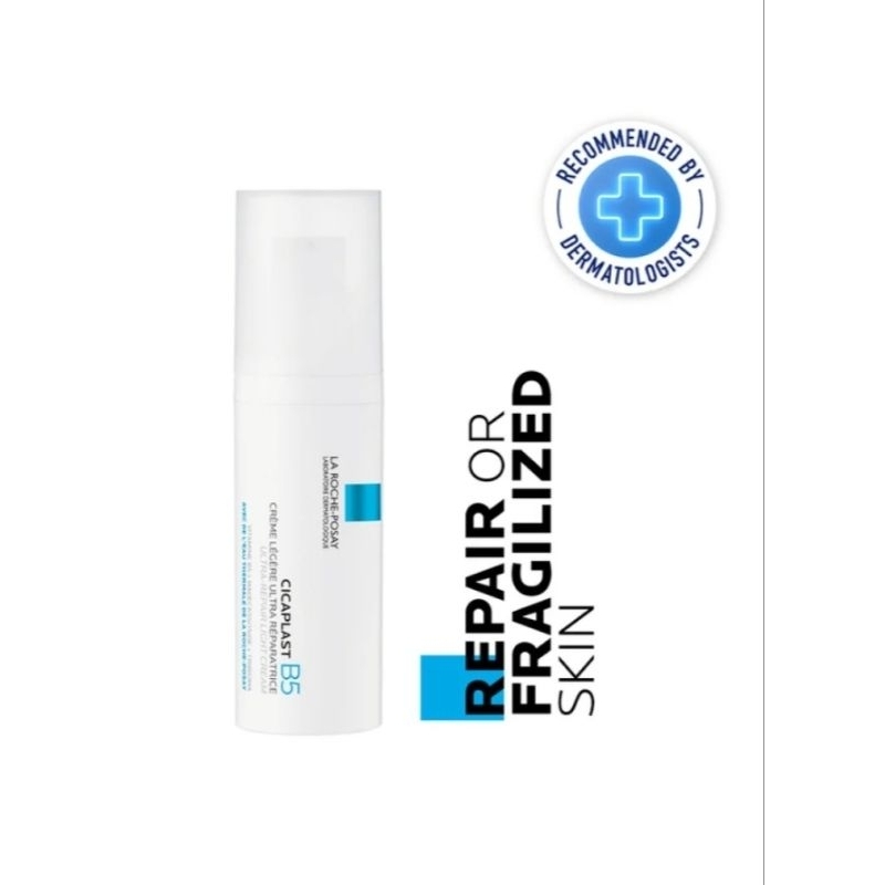 La Roche-Posay Cicaplast B5 ultra-repair light cream 40ml  เกลี่ยง่าย ซึมเร็ว ของแท้ ฉลากไทย