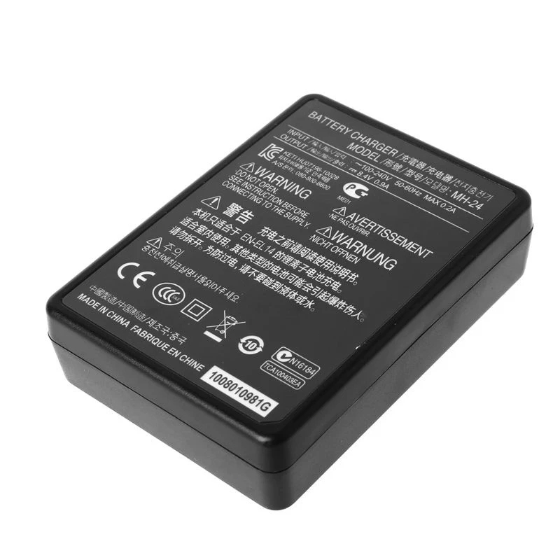Nikon Battery Charger MH-24 แท่นชาร์จนิคอนแท้ for EN EL14A enel14 D5300 Nikon D3100  D3200 D3300 D3400 D3500 D5200 D5600
