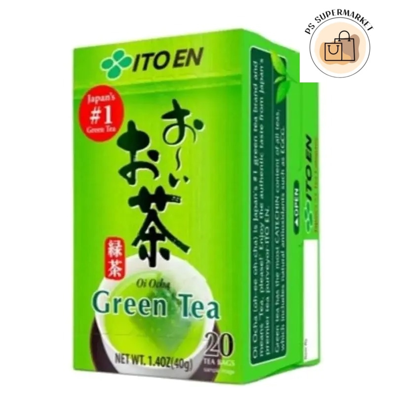 ITOEN อิโตเอ็น ชา ชาเขียว ชาเขียวญี่ปุ่น 2กX20ซอง