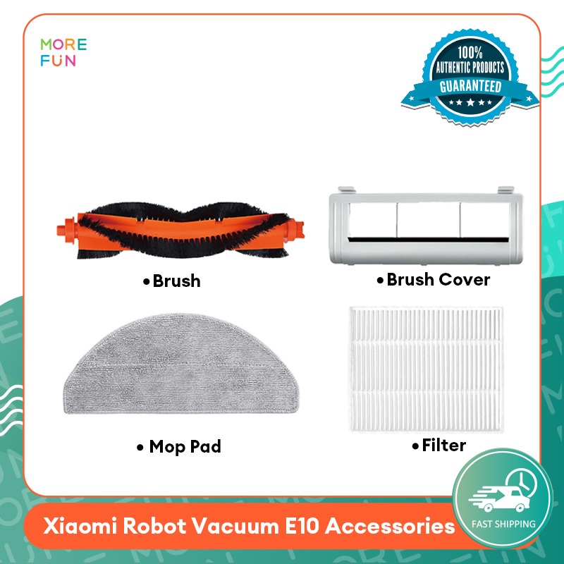 Xiaomi Robot Vacuum E10 Vacuum Cleaner Accessories - For E10 E10C E12 อุปกรณ์เสริมเครื่องดูดฝุ่นE10 
