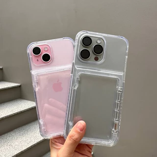 (มี17)พร้อมส่งจากไทย 🚚 S1344 เคสโทรศัพท์ เคสเปิดปิด เคสกันกระแทก เคสใส ใส่บัตรได้3-5ใบ เคส สำหรับ รุ่น 11-16Promax