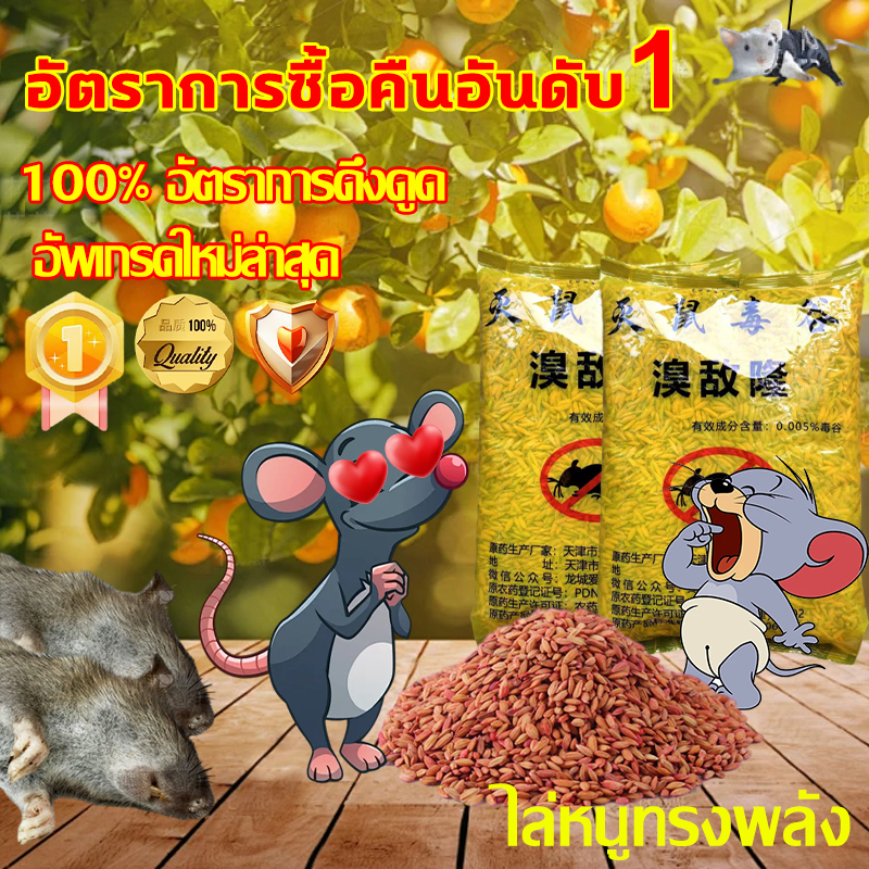 🐀รับประกันของแท้🐀 ยาเบื่อหนู ยากำจัดหนู เหยื่อกำจัดหนู ไล่หนู ยาเบื่อหนูแห้ง กำจัดหนู ยาฆ่าหนู สะตอมยาเบื่อหนู