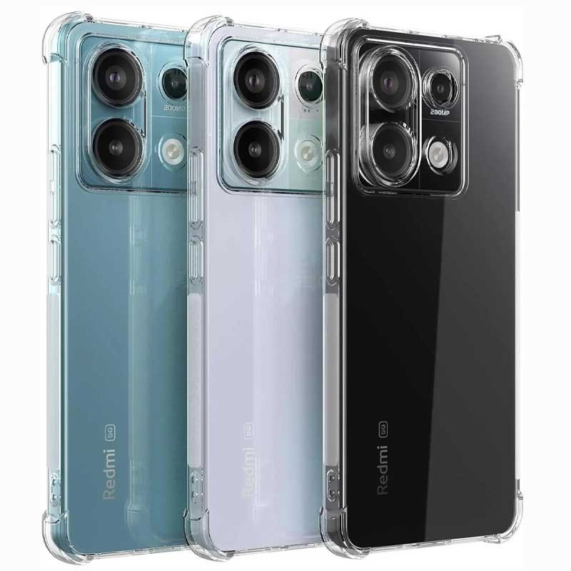 018 เคสกันกระแทกใส Redmi A3 A5 15C 14C 13 13C 12 12C 10 10A 10C A1 A2Plus 9A 9C 9T Note 8,9,10,11,12,13,14 Note14 Pro +