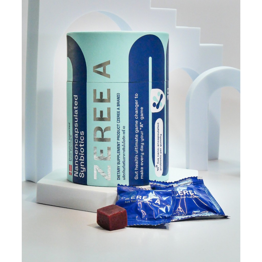 Nanozeree นาโนเซรี่ ผลิตภัณฑ์เสริมอาหาร ซินไบโอติกส์กัมมี่ (Zeree A / Zeree A+) Synbiotic GummyDieta