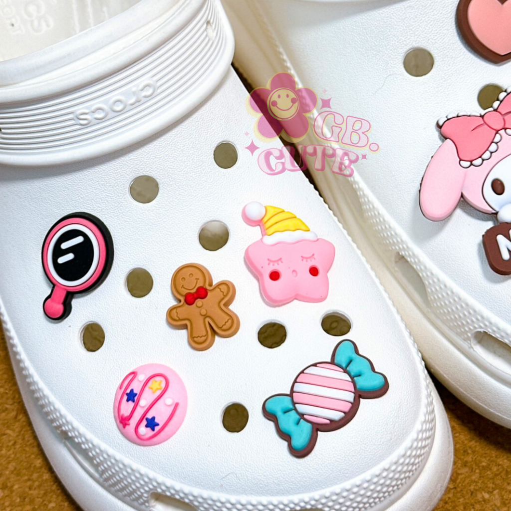 ตัวติดรองเท้า Jibbitz แบบเซ็ท ลาย MY MELODY 9 ชิ้น สินค้าพร้อมส่งจากไทย จัดส่งเร็ว ราคา ถูกที่สุด ดีลบีเคเค แกลเลอรีภาพที่ 4