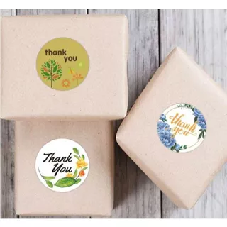 ⭐️ ร้านคนไทย พร้อมส่ง⭐️สติ๊กเกอร์ขอบคุณ สติ๊กเกอร์ thank you Sticker 500ดวง/ม้วน สติ๊กเกอร์ขอบคุณ สติ๊กเกอร์ลายการ์ตูน