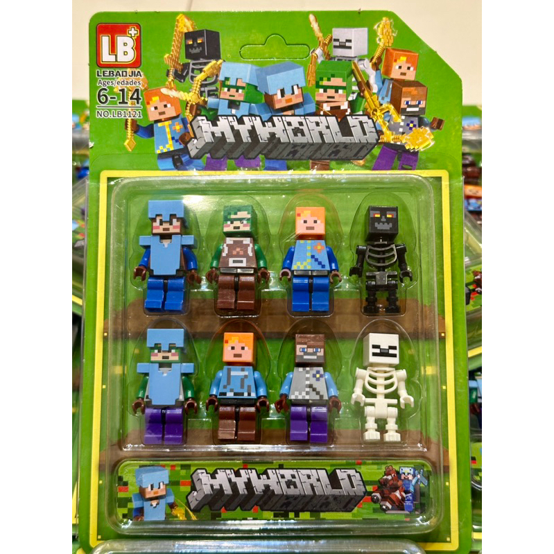 มายคราฟ ชุด 8 ตัว สุดคุ้ม