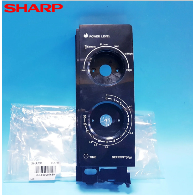 อะไหล่เตาอบไมโครเวฟชาร์ปSHARP หน้ากากเตาอบไมโครเวฟชาร์ป/ (FACE BOARD SHARP)  พาร์ท 9GL029007689